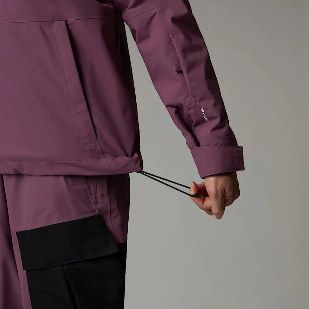 Cheap The North Face Anorak Driftview Pour Femme TNF Black-Midnight Mauve