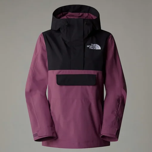 Cheap The North Face Anorak Driftview Pour Femme TNF Black-Midnight Mauve
