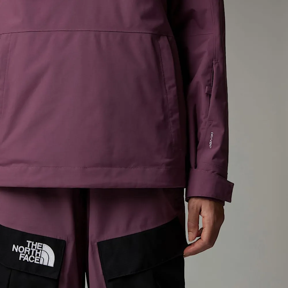 Cheap The North Face Anorak Driftview Pour Femme TNF Black-Midnight Mauve