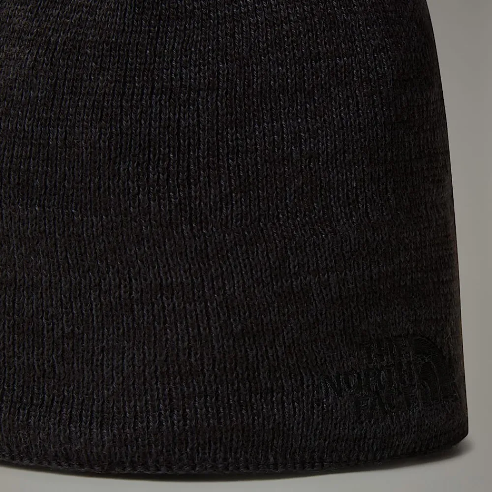 New The North Face Bonnet Jim TNF Black Heather