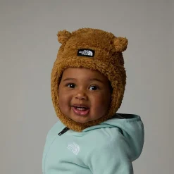 Discount The North Face Bonnet Ours Suave Oso Pour Bébé UTILITY BROWN