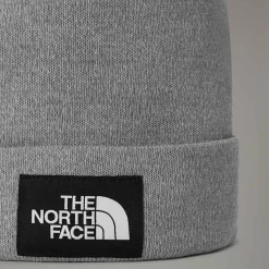 Store The North Face Bonnet Recyclé Dock Worker TNF Light Grey Heather