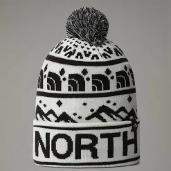 Cheap The North Face Bonnet Ski Tuke GARDENIA WHITE/TNF BLACK