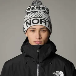 Cheap The North Face Bonnet Ski Tuke GARDENIA WHITE/TNF BLACK