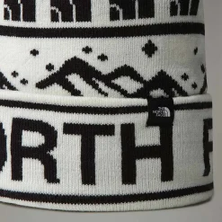 Cheap The North Face Bonnet Ski Tuke GARDENIA WHITE/TNF BLACK