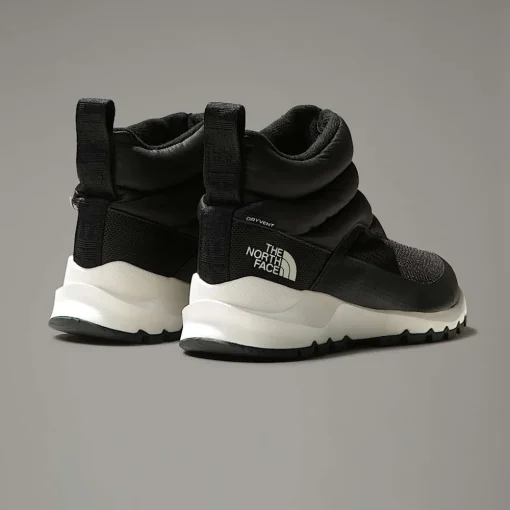 Cheap The North Face Bottines D'hiver Imperméables Zippées ThermoBall™ Progressive II Pour Femme TNF BLACK/GARDENIA WHITE