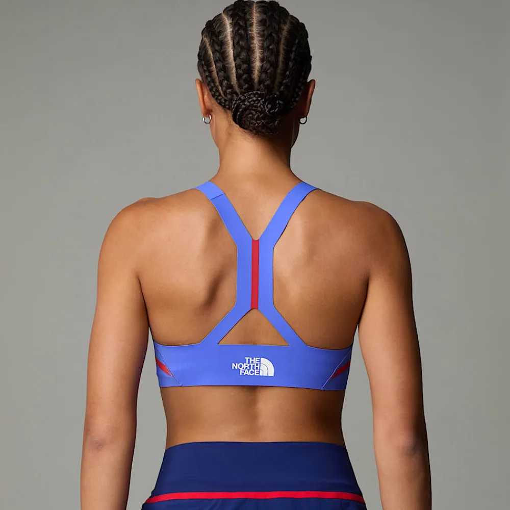 Discount The North Face Brassière Comp Pour Femme Solar Blue