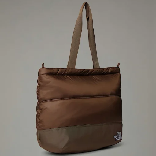 Best The North Face Cabas Nuptse Smokey Brown