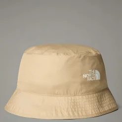 Online The North Face CHAPEAU SUN STASH Khaki Stone-White Dune