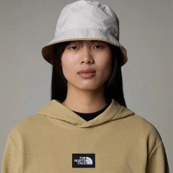 Online The North Face CHAPEAU SUN STASH Khaki Stone-White Dune