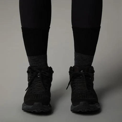 Outlet The North Face Chaussures De Randonnée En Cuir VECTIV™ Exploris II Pour Femme TNF Black-Vanadis Grey