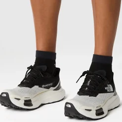 New The North Face Chaussures De Trail Summit VECTIV™ Pro II Pour Femme White Dune-TNF Black