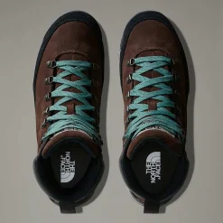 Hot The North Face Chaussures Montantes En Cuir Back-To-Berkeley IV Pour Homme DEMITASSE BROWN/TNF BLACK