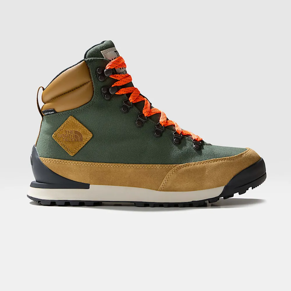 Hot The North Face Chaussures Montantes En Tissu Back-To-Berkeley IV Pour Homme THYME/UTILITY BROWN
