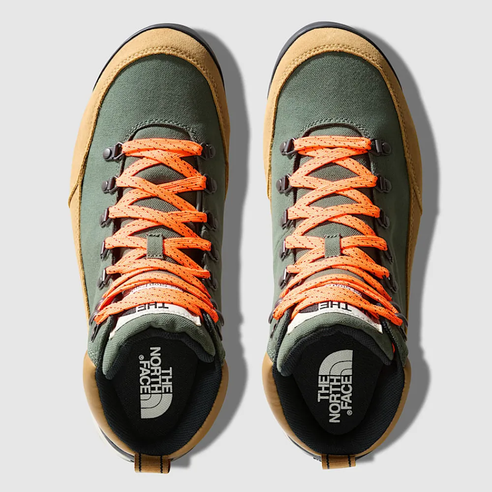 Hot The North Face Chaussures Montantes En Tissu Back-To-Berkeley IV Pour Homme THYME/UTILITY BROWN