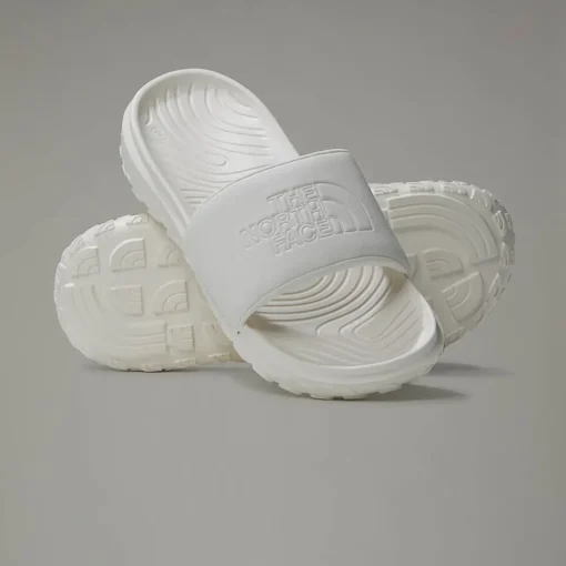 Cheap The North Face Claquettes Souples Never Stop Pour Femme WHITE DUNE/WHITE DUNE