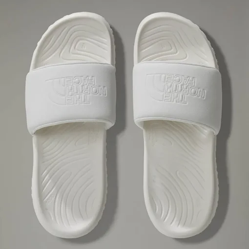 Cheap The North Face Claquettes Souples Never Stop Pour Femme WHITE DUNE/WHITE DUNE