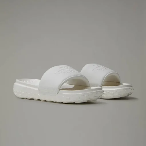 Cheap The North Face Claquettes Souples Never Stop Pour Femme WHITE DUNE/WHITE DUNE