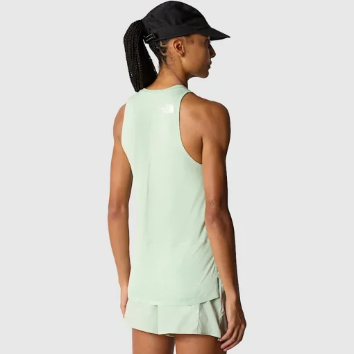 New The North Face Débardeur De Course Summit High Trail Run Pour Femme Misty Sage
