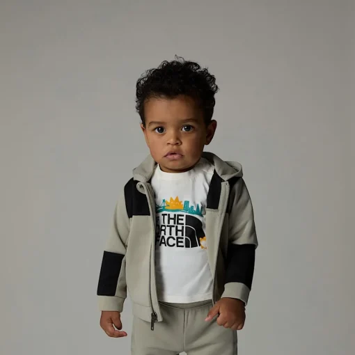 Cheap The North Face Ensemble Deux Pièces Easy Pour Bébé Clay Grey