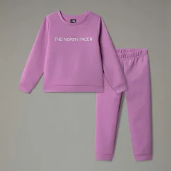 New The North Face Ensemble En Polyester Pour Enfant Dragonfruit