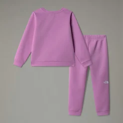 New The North Face Ensemble En Polyester Pour Enfant Dragonfruit