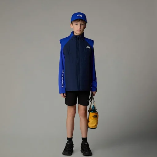 Online The North Face Gilet à Isolation Synthétique Never Stop Pour Garçon Summit Navy