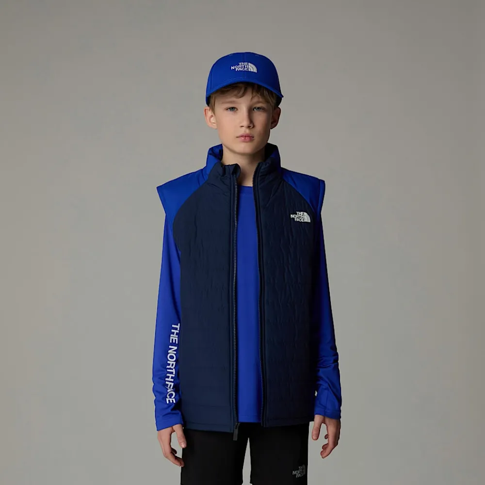 Online The North Face Gilet à Isolation Synthétique Never Stop Pour Garçon Summit Navy