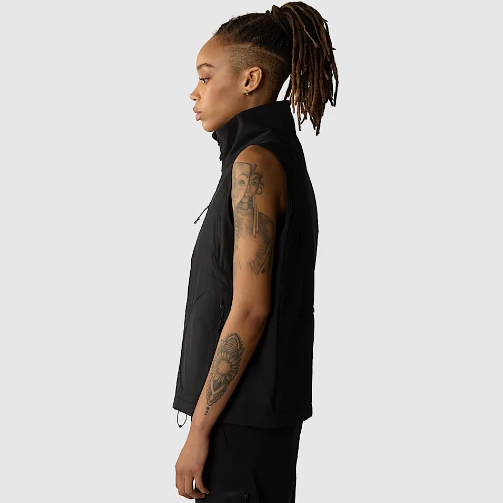 New The North Face Gilet Hybride Repliable Pour Femme TNF Black
