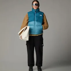 Outlet The North Face Gilet Saikuru Pour Femme Algae Blue-Mallard Blue