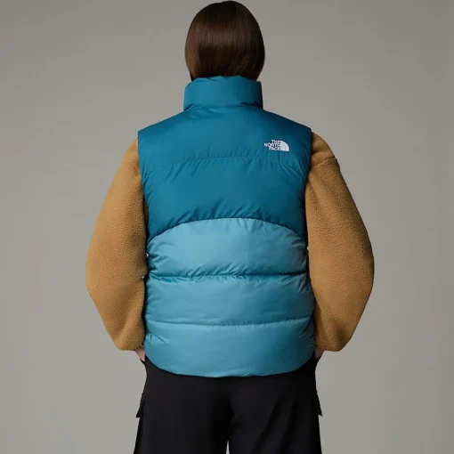 Outlet The North Face Gilet Saikuru Pour Femme Algae Blue-Mallard Blue