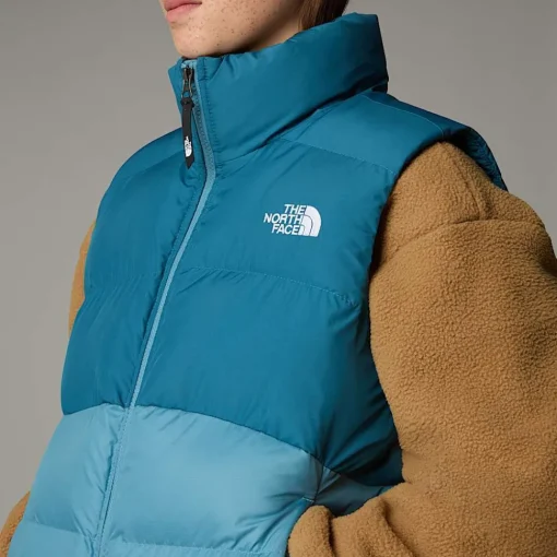 Outlet The North Face Gilet Saikuru Pour Femme Algae Blue-Mallard Blue