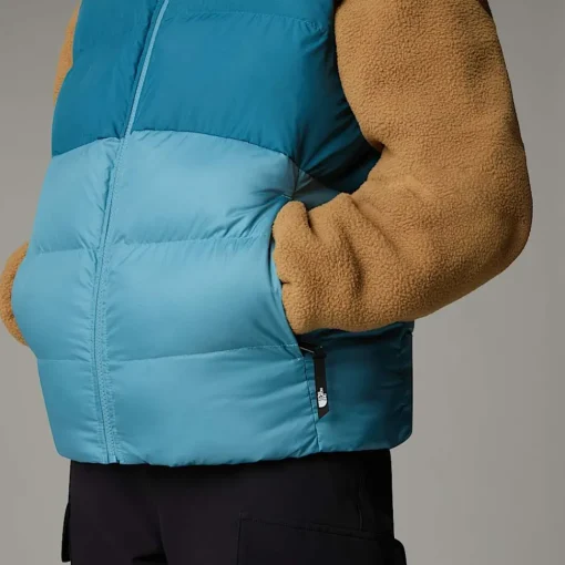 Outlet The North Face Gilet Saikuru Pour Femme Algae Blue-Mallard Blue