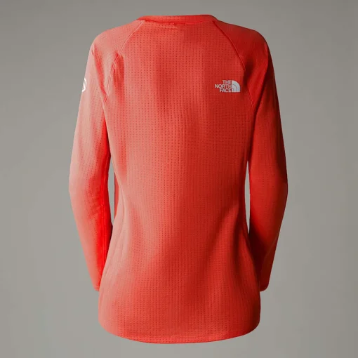 Clearance The North Face Haut à Manches Longues Summit Pro 120 Pour Femme Radiant Orange