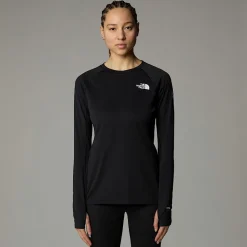 Cheap The North Face Haut à Manches Longues Summit Pro 120 Pour Femme TNF Black
