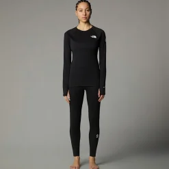 Cheap The North Face Haut à Manches Longues Summit Pro 120 Pour Femme TNF Black