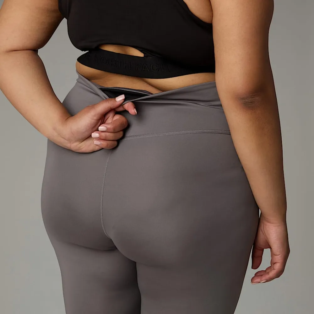 Discount The North Face Legging 7/8 Taille Haute Flex Grande Taille Pour Femme Smoked Pearl