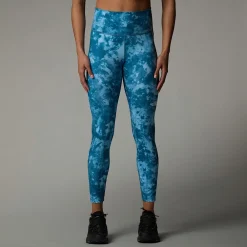 Store The North Face Legging Imprimé 7/8 Taille Haute Flex Pour Femme Mallard Blue Micro Halfdome Print