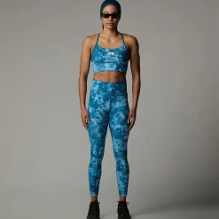 Store The North Face Legging Imprimé 7/8 Taille Haute Flex Pour Femme Mallard Blue Micro Halfdome Print