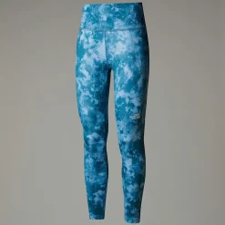 Store The North Face Legging Imprimé 7/8 Taille Haute Flex Pour Femme Mallard Blue Micro Halfdome Print