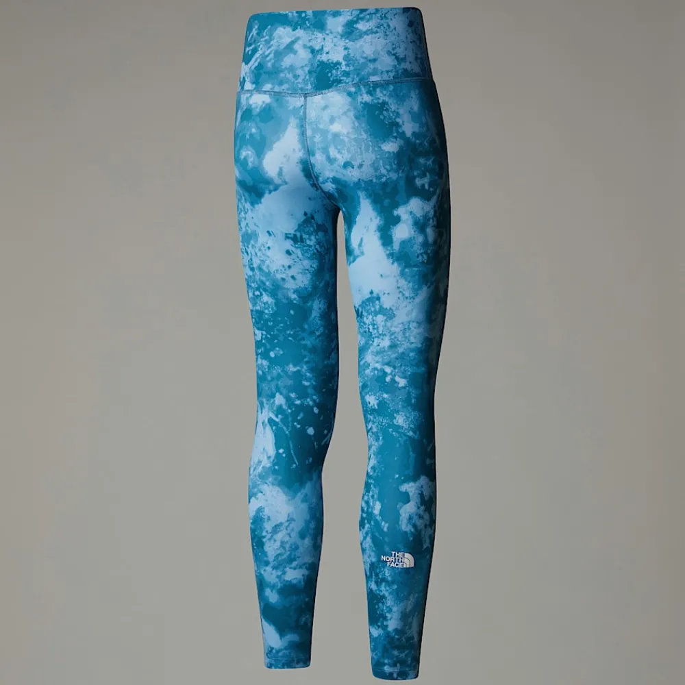 Store The North Face Legging Imprimé 7/8 Taille Haute Flex Pour Femme Mallard Blue Micro Halfdome Print