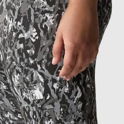 Best Sale The North Face Legging Imprimé 7/8 Taille Haute Flex Grande Taille Pour Femme Asphalt Grey Abstract Lighting Print