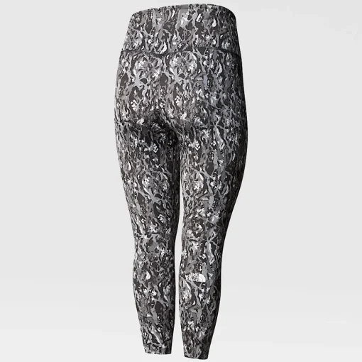 Best Sale The North Face Legging Imprimé 7/8 Taille Haute Flex Grande Taille Pour Femme Asphalt Grey Abstract Lighting Print