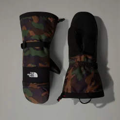 Fashion The North Face Moufles De Ski Montana Pour Homme TNF Black TNF Camo Print