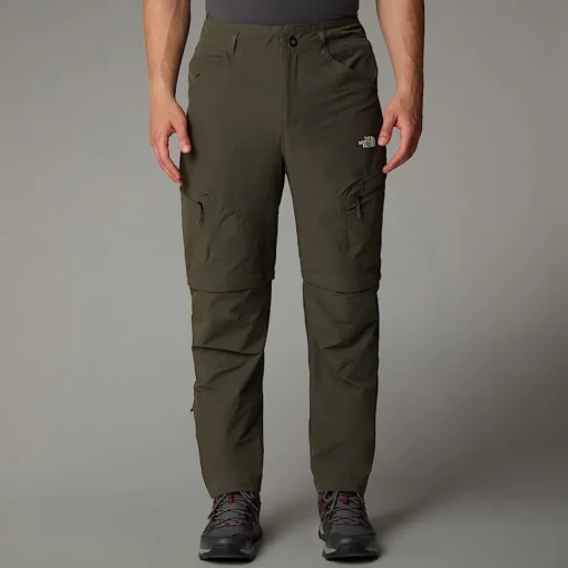 Best Sale The North Face Pantalon Convertible Fuselé Exploration Pour Homme New Taupe Green-NPF