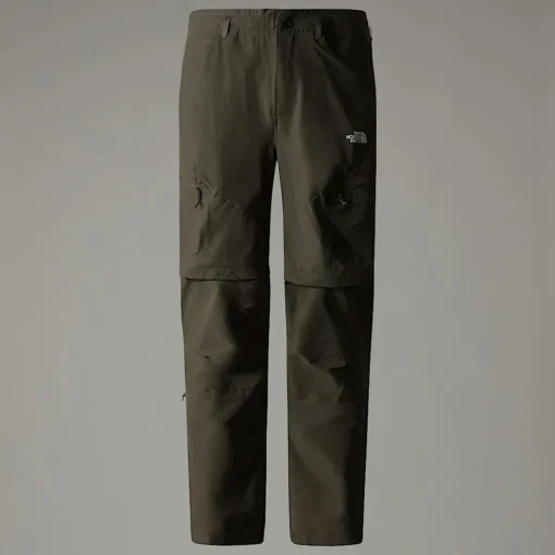 Best Sale The North Face Pantalon Convertible Fuselé Exploration Pour Homme New Taupe Green-NPF