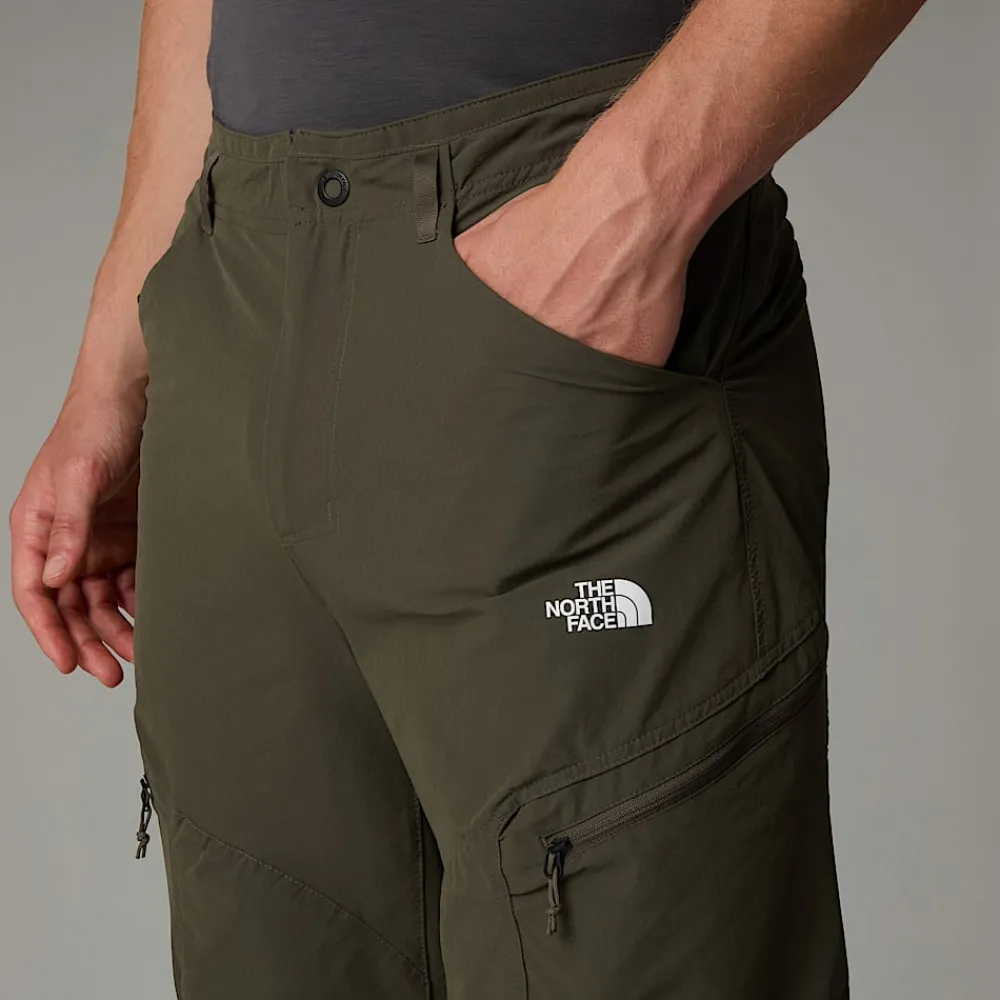 Best Sale The North Face Pantalon Convertible Fuselé Exploration Pour Homme New Taupe Green-NPF