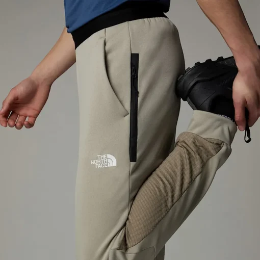 Discount The North Face Pantalon De Jogging En Polaire Mountain Athletics Pour Homme CLAY GREY/CAVERN GREY