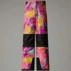 Sale The North Face Pantalon Isolant Freedom Pour Fille Radiant Poppy Blowing Wind Print