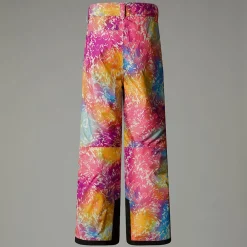 Sale The North Face Pantalon Isolant Freedom Pour Fille Radiant Poppy Blowing Wind Print